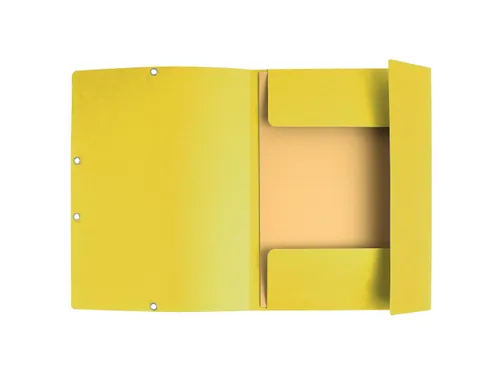 Elastomap glanskarto n 400 3 klep geel