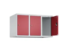 opzetkast,v. locker,3vak.,vak B 300mm,HxBxD 500x900x500mm,cilinderslot