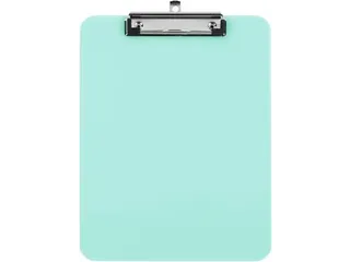 Klemplaat Pastel A4 Polystyreen assorti Paars of groen - 7
