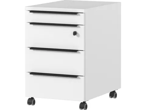 mobiel ladeblok,HxBxD 630x420x600mm,1 MA,3lade(n),m. randgreep