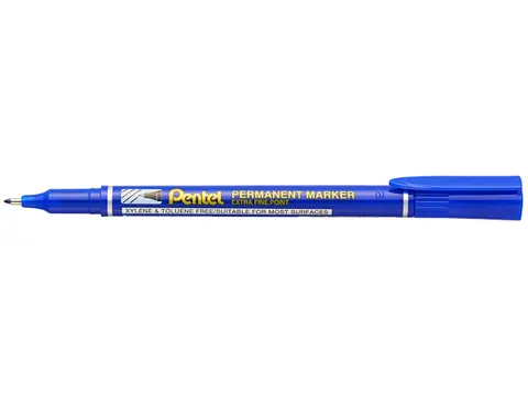 Pentel NF450-C Permanente marker Extra Fijne punt 1,2mm Blauw