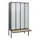 locker met bank,HxBxD 2120x1200x815mm,4vak,vak B 300mm,cil.-slot