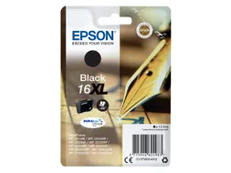 Inktcartridge Epson 16XL T1631 zwart HC C13T16314012
