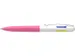 Balpen Schneider Take 4 Neon roze/wit