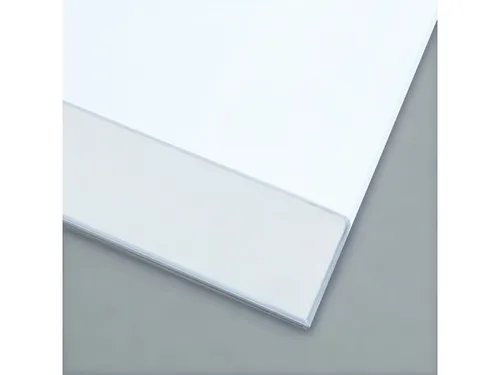 Designonderlegger Sigel blanco met kunststof rand A2 30 vel