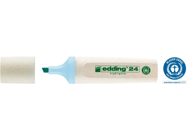 Markeerstift edding 24 EcoLine pastel blauw