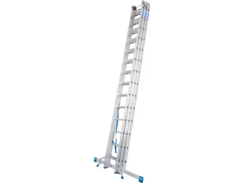 multifunctionele telescoopladder,3x14,sporten,balk L 3,9-10,25m