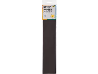 Crêpepapier Folia 50x250cm 10vel 199 zwart - 6