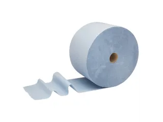 WypAll 7317 Poetsdoek L20, Airflex 2-laags blauw Rol - 3