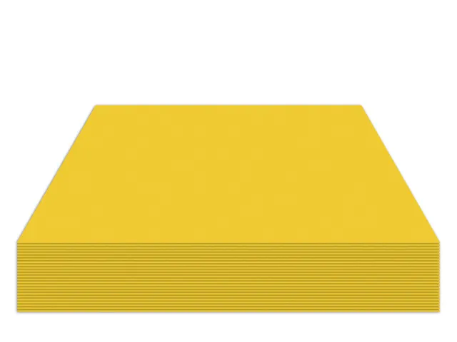 Fotokarton Kangaro 50x70cm 300gr goudgeel pak 25 vel