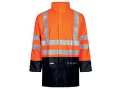 Lyngsoe Fr-Lr3055 Rain Jacket Xxl Or/Nvy