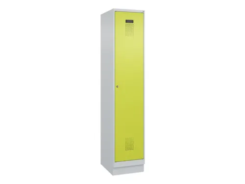 locker voor scheiding van kleding,HxBxD 1950x400x500mm,1vak