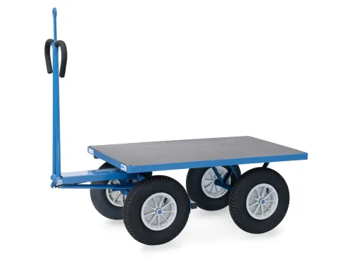 Handtrekwagen Trekoog 6404lz 1000kg 1200x800mm Luchtbanden
