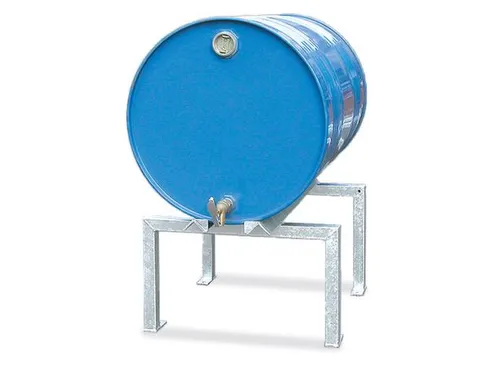 Vatenbok Staal 600x650x350mm Voor 1x200l Vatensteun M. Hoekprofiel