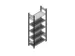 rayonnage pour classeurs,rayonnage départ,HxlxP 1750x810x335mm