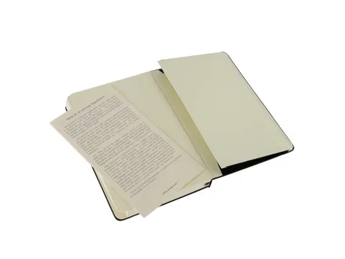 Adresboek Moleskine Pocket 90x140mm hard cover zwart