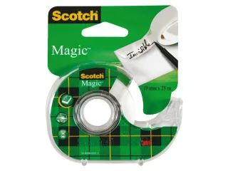 Plakband Scotch Magic 810 19mmx25m onzichtbaar + plakhandhouder - 2
