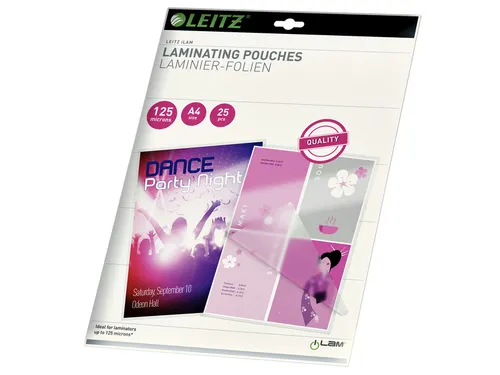 Lamineerhoes Leitz iLAM A4 2x125micron EVA 25 stuks