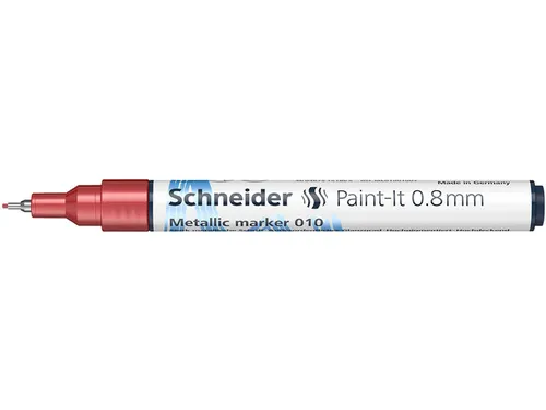 Metallic marker Schneider Paint-It 010 0.8mm rood metallic
