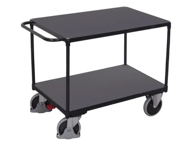 chariot à plateaux,force 500kg,2plateau(x),plateau Lxl 1000x600mm
