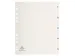 OUTLET Intercalaires Exacompta A4 11 perf 5 onglets PP index