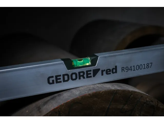 GEDORE RED R94100187 Waterpas 1000mm 3x libel magnetisch aluminium