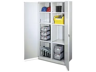 zwaarlastkast met openslaande deuren,HxBxD 1950x1000x600mm - 2