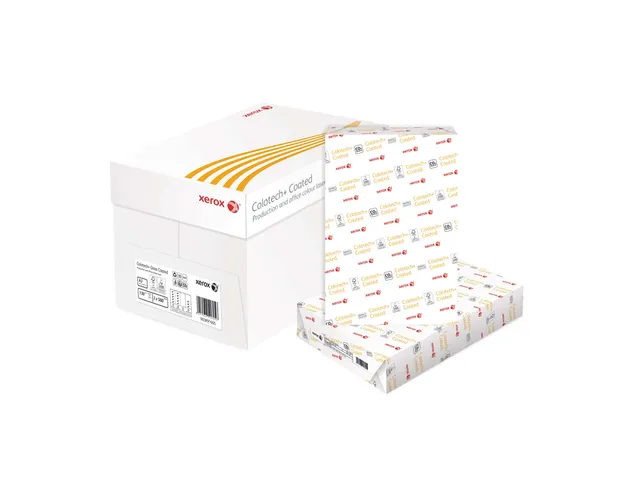 Laserpapier Xerox Colotech+ glossy coated A3 200gr wit 250 vel