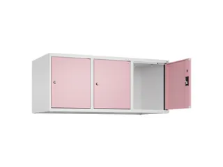 opzetkast,v. locker,3vak.,vak B 400mm,HxBxD 500x1200x500mm - 1