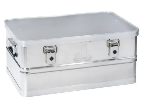 Aluminium transportbox,HxLxB 270x590x390mm,wanden gesloten