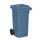 container,120l,HxBxD 933x500x550mm,deksel blauw,romp HDPE blauw