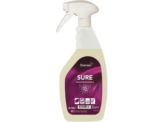 Diversey Desinfectiemiddel Sure, Flacon Van 750ml - 1