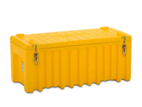 Opbergbox 250L H X B X D 540X 1200X 600Mm Geel
