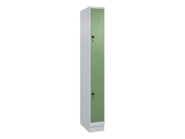 dubbeldekse locker,HxBxD 1950x250x500mm,1x2vak.,vak B 250mm
