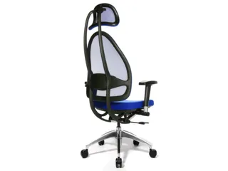 Topstar Bureaustoel Open Base + Art OPEN ART 10 Hoofdsteun Blauw - 4