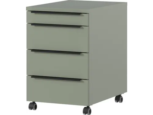 mobiel ladeblok,HxBxD 630x420x600mm,1 MA,3lade(n),m. randgreep