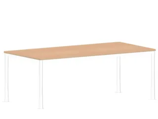 In hoogte verstelbaar bureau,HxBxD 720-840x2000x1000mm,NE-esdoorn - 2