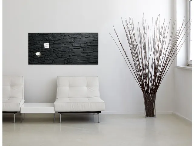 Glasmagneetbord Sigel Artverum 910x460x15mm leisteen