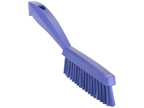 Vikan Hygiene smalle handborstel extra harde vezels 300mm paars