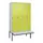 locker met bank,HxBxD 2120x1200x815mm,4vak,vak B 300mm,draaigrendel