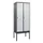 locker voor scheiding van kleding,HxBxD 2120x800x500mm,2vak