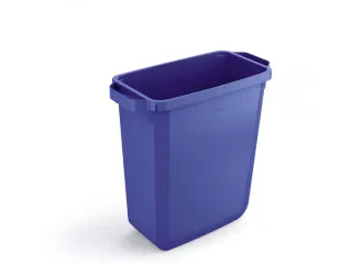 Rechthoekige Afvalbak Durabin 60 Liter Blauw - 1