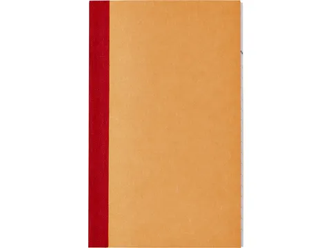 Kasboek 135X85Mm 3 Kolommen 72Blz Oranje