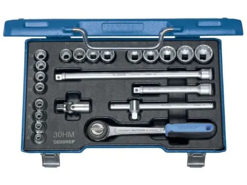 D 30 HMU-3 Jeu de douilles 3/8 22pièces profil UD 6-22mm