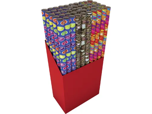Inpakpapier Sint 300x100cm assorti