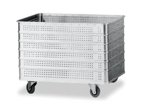 Bakwagen Aluminium Draagverm. 200Kg Lxbxh 1130X630X845Mm 430L