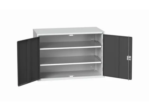 universele kast,HxBxD 800x1300x550mm,2xStalen bodem,draaigrendelslot