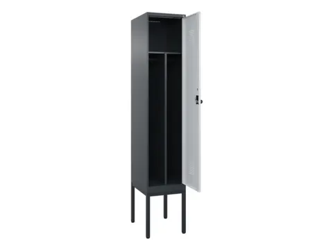 locker voor scheiding van kleding,HxBxD 2120x400x500mm,1vak