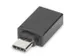 USB Type-C-adapter Type-C - A St/Bu 3A 5GB 3.0-versie Zwart