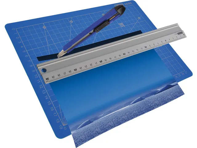 Desq 5690 Professionele snijmat 22x30cm A4 Blauw 5-laags